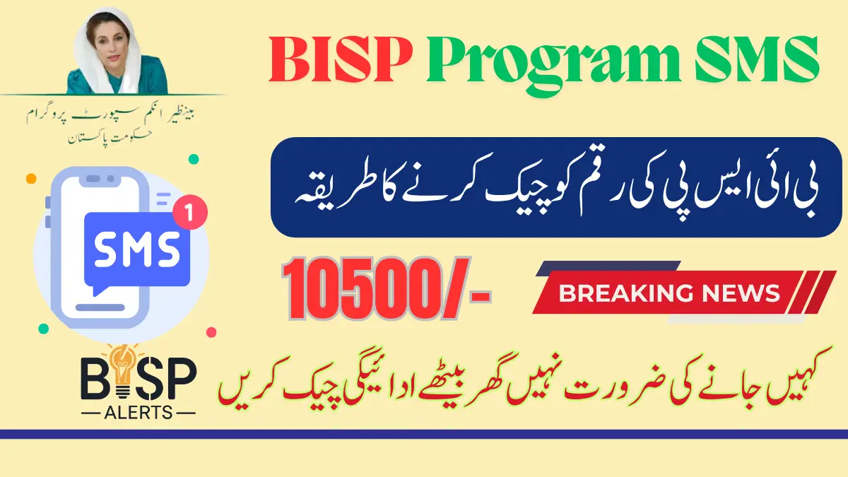 BISP Program SMS 8171 Service For Check 10500 Payment 2024 Latest Update