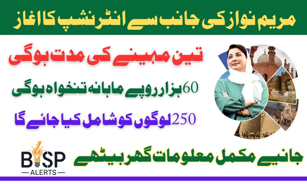 Maryam Nawaz Punjab Tourism Internship Programme Know Complete Details 2025